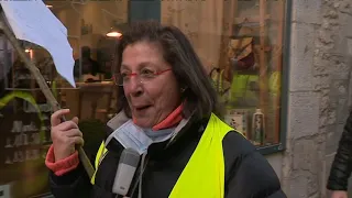 Gilets jaunes Besançon 15 décembre