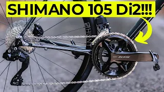 NEW SHIMANO 105 Di2 R7100 IS HERE! No More Mechanical Rim Brakes?