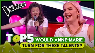 💕 Most STUNNING Anne-Marie covers on THE VOICE! | TOP5