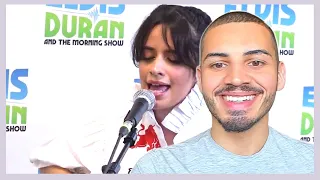 CAMILA CABELLO - "HAVANAH" Acoustic | Elvis Duran Live REACTION