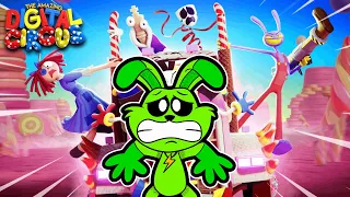 THE AMAZING DIGITAL CIRCUS - Ep 2: Candy Carrier Chaos!          Hoppy Hopscotch Reacts