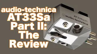 Audio Technica AT33sa MC Phono Cartridge Review Part 2