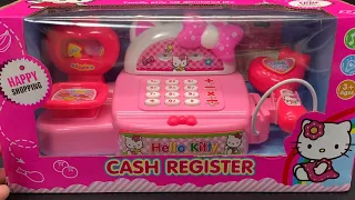 5 Minutes Satisfying with Unboxing Hello Kitty Cash Register ASMR (no music)