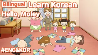 [ Bilingual ]  Hello, Moley / Learn Korean with Jadoo