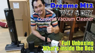 Dreame M12 Wet and Dry Cordless Vacuum Cleaner : What's inside the Box?