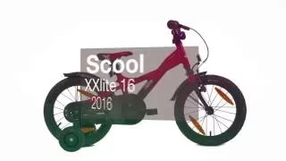 Детский велосипед Scool XXlite 16 2016. Обзор