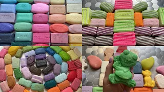Compilation of the first slices of soap cubes | Первые срезы мыльных кубиков