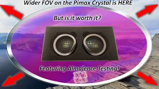 Pimax Crystal Wide FoV Lenses Review + Almalence EXCLUSIVE | Wider FoV Does Not Come for Free