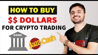How To Buy $$ Dollars For Cryptocurrency Trading With JazzCash or Bank Account