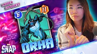 This ORKA Deck is Sublime 🐳🐳🐳 Marvel Snap Gameplay and Deck Guide