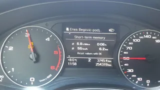 Audi A6 C7 2.0 TDI acceleration