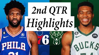 Milwaukee Bucks vs. Philadelphia 76ers Full Highlights 2nd QTR | Nov 18 | 2022-23 NBA Season