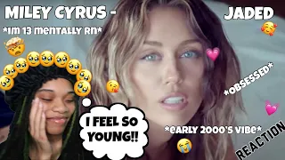 MILEY IN HER ERA!!! MILEY CYRUS - JADED (REACTION)