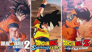 Dragon Ball: Sparking! ZERO vs Xenoverse 2 vs DBZ: Kakarot - Gameplay Comparison (4K 60FPS)