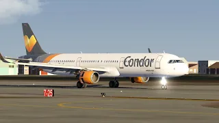 NEW AIRCRAFT + SOUND | A321 landing (Aerofly FS Global)