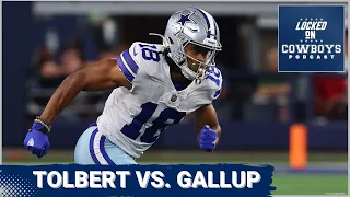 Could Dallas Cowboys WR Jalen Tolbert Pass Michael Gallup?