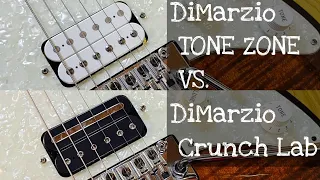 DiMarzio TONE ZONE VS. Crunch Lab - Pickups comparison