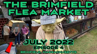 The Brimfield Flea Market Strikes Back! July 2022, Episode 4 + BTS of HGTV's "Houses with History"!