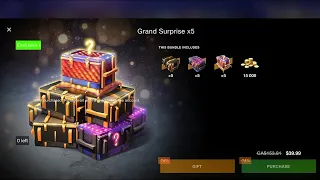 GRAND SURPRISE bundle 5x, best bundle ever opened!!!