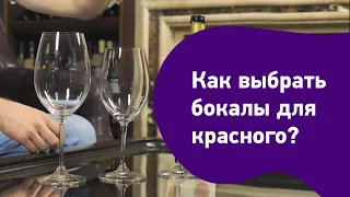 Как выбрать бокалы для красного вина?