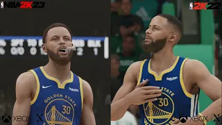 NBA 2K23 v NBA 2K22 - Xbox Series X Next-Gen Graphics Comparison [1080p 60FPS HD]