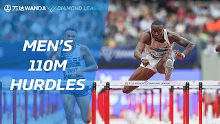 Grant Holloways cruises to 110m hurdles victory in London - Wanda Diamond League 2023