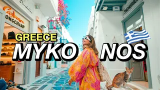 Exploring MYKONOS TOWN | IS THIS FOR REAL?| Greece Travel Guide 2022