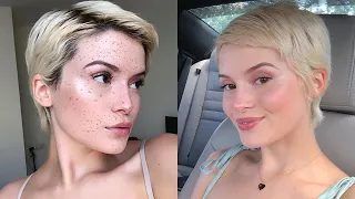 How I Style My Short Hair Without Heat | Growing Out a Buzzcut