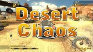 FlatOut 2 Online Gameplay - Desert Chaos