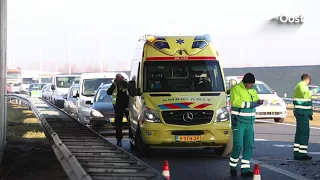 N50 tussen Kampen en Zwolle dicht na ongeluk