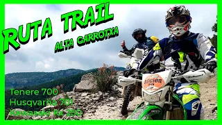 🏍️ Ruta Trail OFFROAD en la ALTA GARROTXA - Pre Pirineo