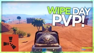 WIPE DAY PVP! (VANILLA RUST #75 S7)