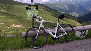 Mit dem Rennrad clockwise um das Sella Massiv