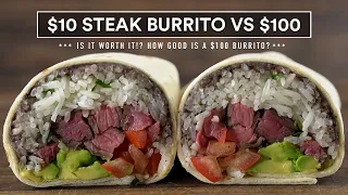 $10 Carne Asada Burrito vs $100
