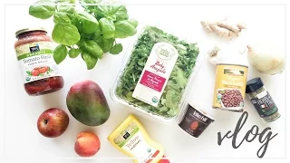 VLOG: Grocery Haul & Easy, Healthy Snack Idea | Healthy Grocery Girl