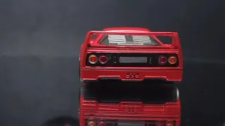 Custom Matchbox Ferrari F40