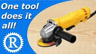 Angle grinder for woodworkers. START METALWORKING!