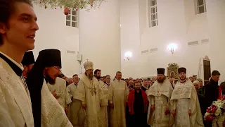 В  Спасо-Преображенском кафедральном соборе, состоялось первое за 101 год Пасхальное богослужение