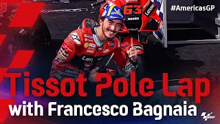 Francesco Bagnaia's Tissot Pole Lap | 2021 #AmericasGP