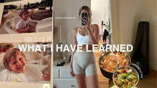 WHAT I HAVE LEARNED: my breakup, relationship with food & fitness, etc.