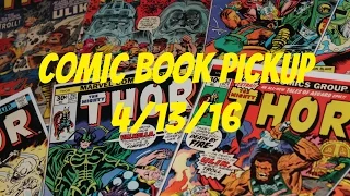 Comic Book Pickup 4/13/16