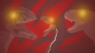 [Dc2] Giganotosaurus Vs Tyrannosaurus Rex Vs Therizinosaurus