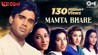 Mamta Bhare Din Kahan Gaye | Krodh | Sunil Shetty | Roop Kumar Rathod, Sadhana Sargam | 90s Hits