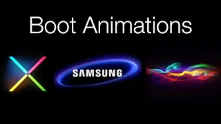 Android Boot Animations Evolution (Nexus, Samsung, Sony)