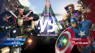 MARVEL VS CAPCOM INFINITE ARCADE RUN