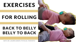 How To Help Infant Learn To Roll Over Using A Trunk Rotation Exercise