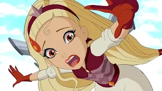 Diaspro flies around crazily while annoying Sky | Winx Club Clip