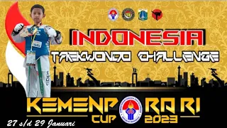 Taekwondo Challenge Kemenpora RI Cup 2023# GOR Ciracas Jakarta timur#Taekwondo Yazid