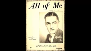 All of Me - G.Marks and S. Simons (1931)