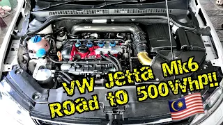 MALAYSIA - VW Jetta Mk6 GLI Conversion - 1.4 CTH to 2.0 CCZ - Road to 500whp!!